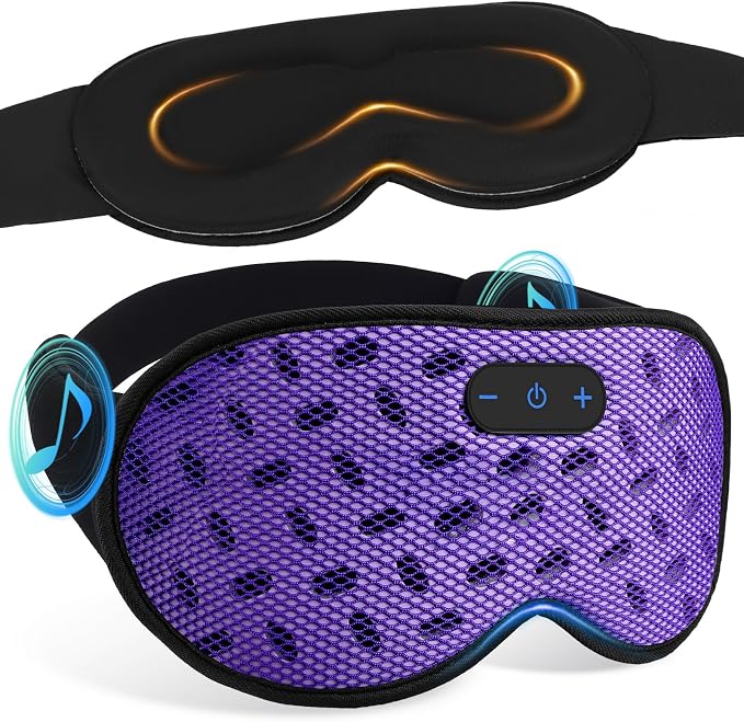 Sleep Eye Mask Bluetooth Headphones