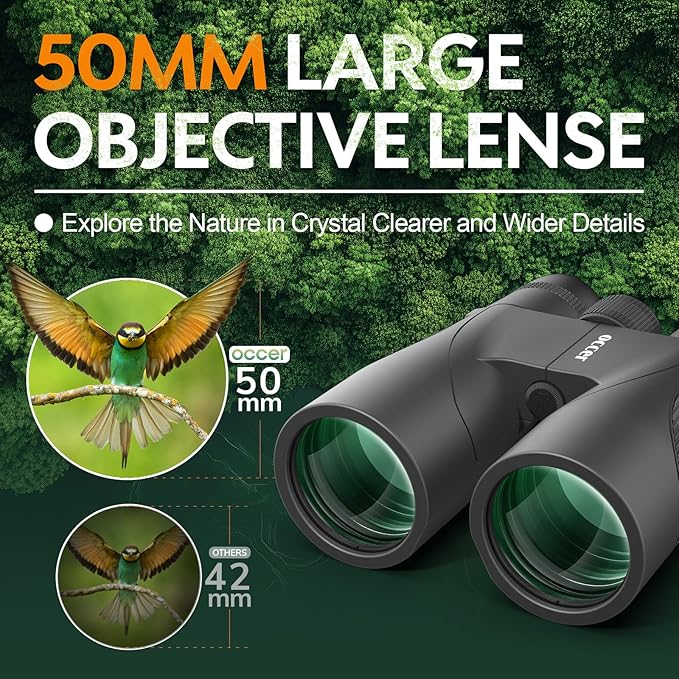 occer 12x50 Binoculars for Adults High Powered