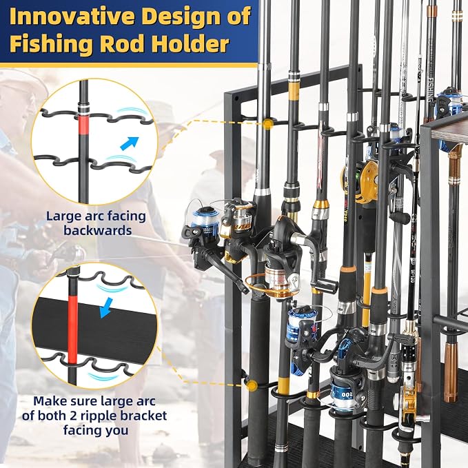 Olakee Fishing Rod Holder, Fishing Pole Holders
