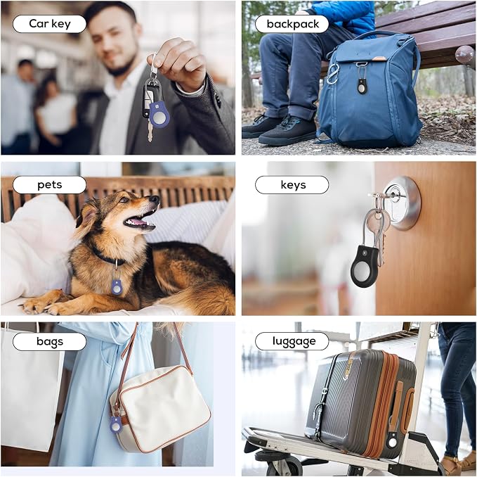Air tag Holder, Air Tags Keychain