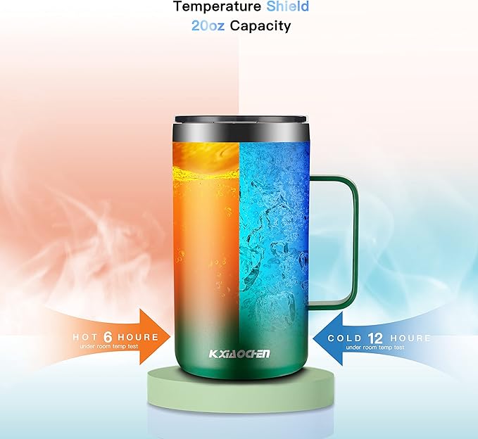 KXIAOCHEN 20oz Insulated Coffee Mug