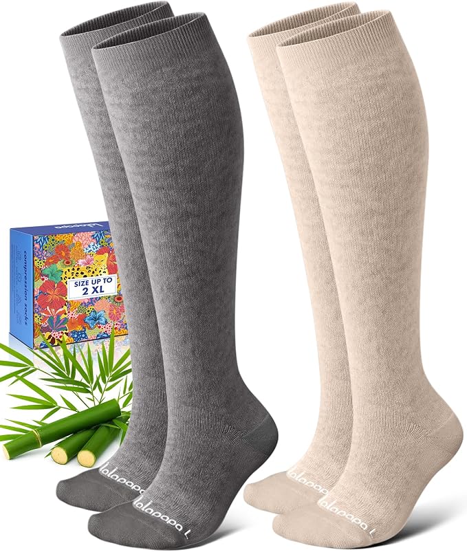 Bamboo Viscose Compression Socks