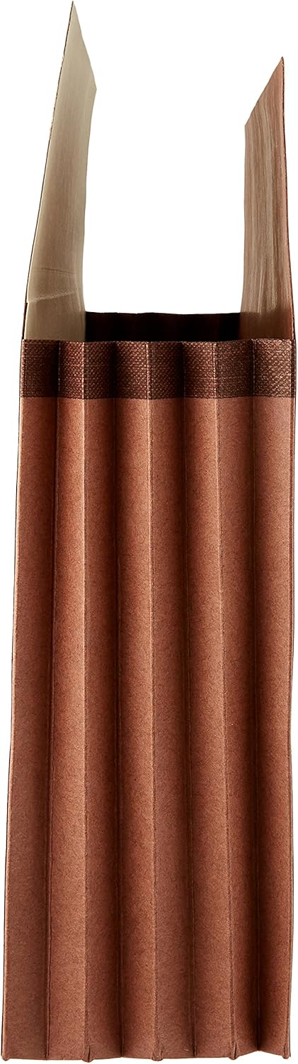 Amazon Basics Expanding File Folder Organizer with Pockets, Letter Size, 3.5-Inch Expansion, 25-Pack, 9.5 x 11.75 Inches, Brown