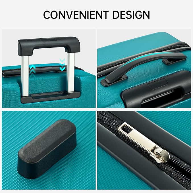 MILADA Underseat Carry On Luggage