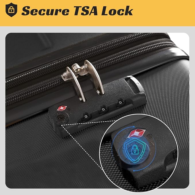 Merax Luggage Sets of 2 Suitcases