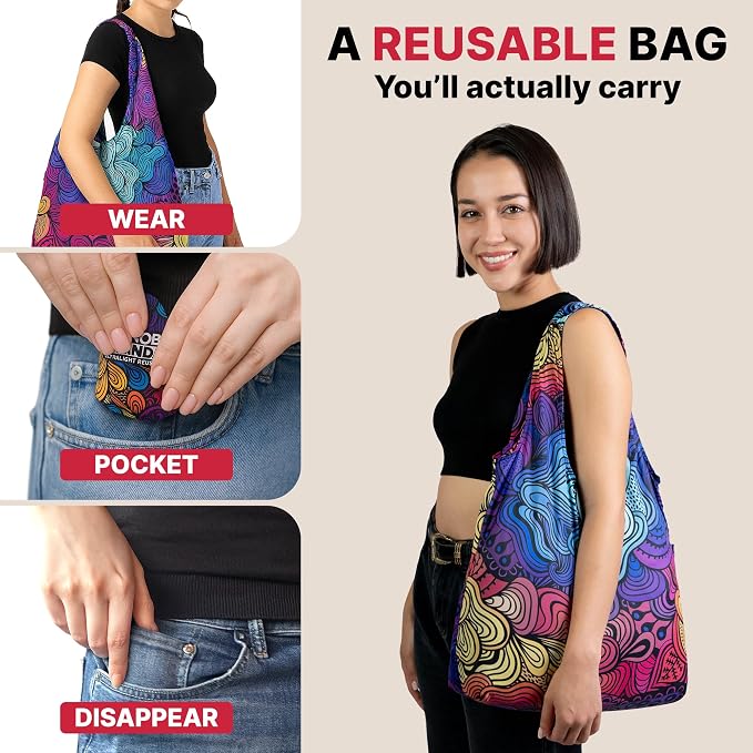 Nanobag Ultra-Lightweight Foldable Tote