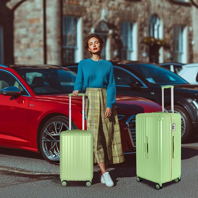 Carry-on 20 Inch and 28 Inch Square Thickened ABS+PC Hard Shell luggage
