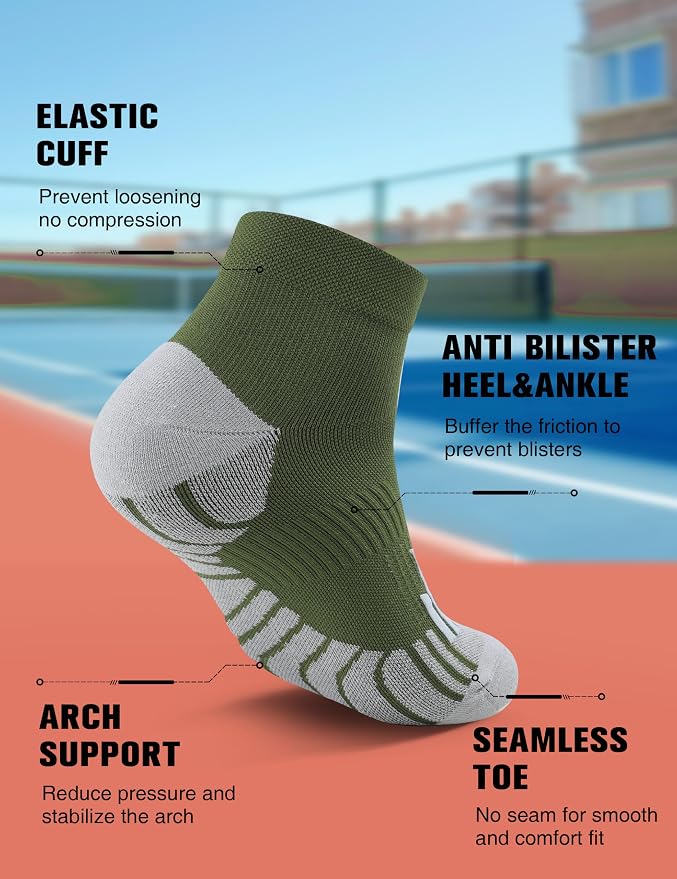 Compression Sport Running Socks: Athletic Socks