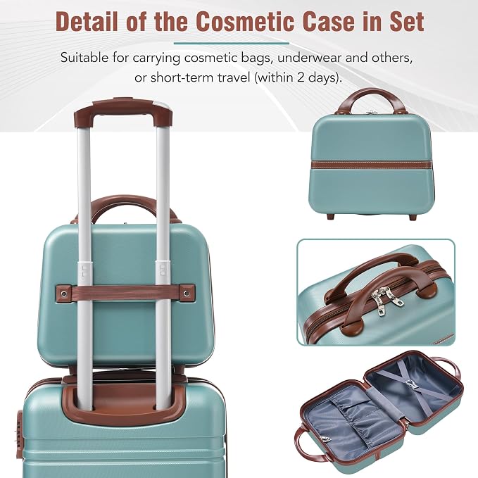 Merax Luggage Set 3 Piece Suitcase Set