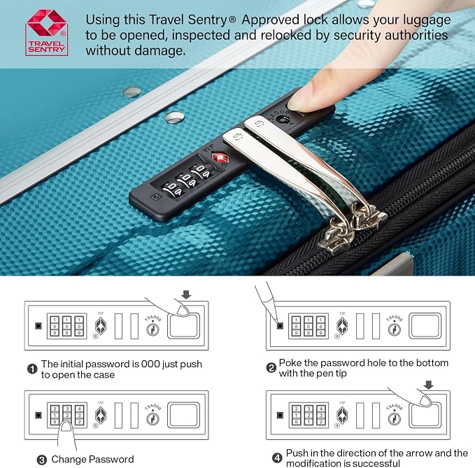 Hanke 16 Inch Underseat Carry On Luggage