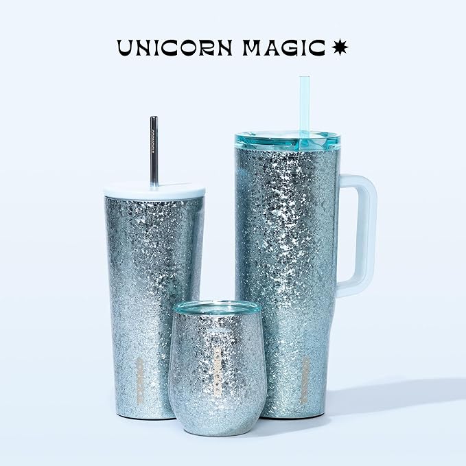 Corkcicle Stemless Wine Tumbler - Keeps Drinks Cold for 6 Hours - Triple-Insulated Stainless Steel - Non-Slip Base - Summer Drinkware Gift - Keeps Drinks Cold - 12 oz - Ice Breaker