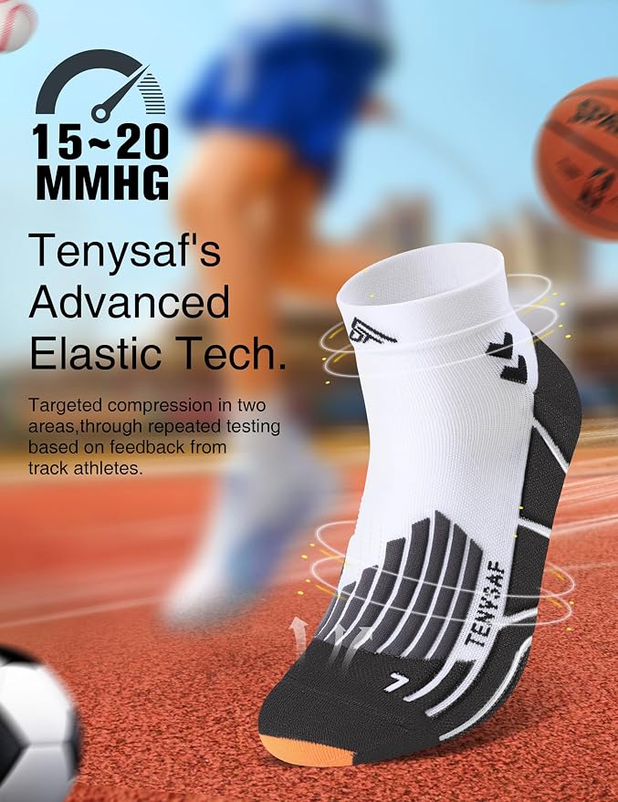 Compression Sport Running Socks: Athletic Socks