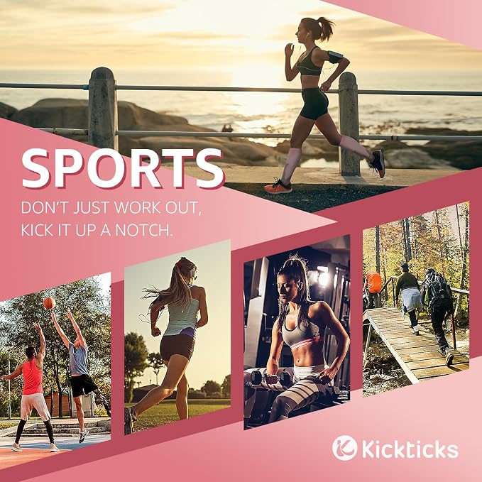 Kickticks 4 Pairs Compression Socks