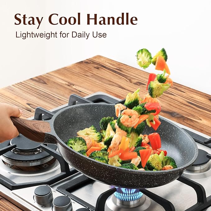 SENSARTE Nonstick Frying Pan Skillet