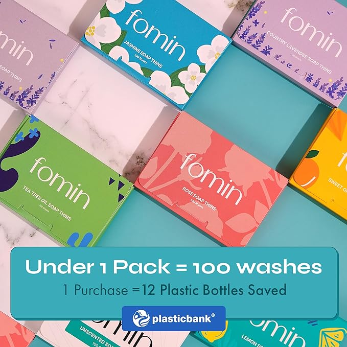 FOMIN - Antibacterial Paper Soap Sheets