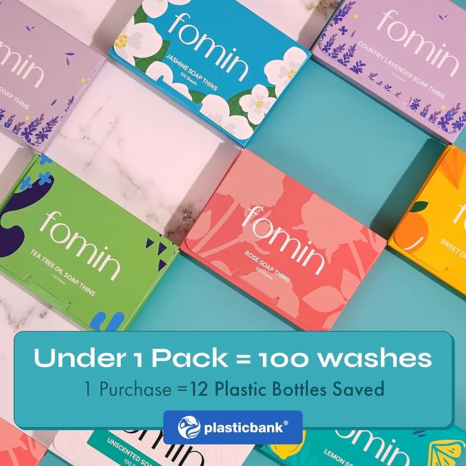 FOMIN - Antibacterial Paper Soap Sheets