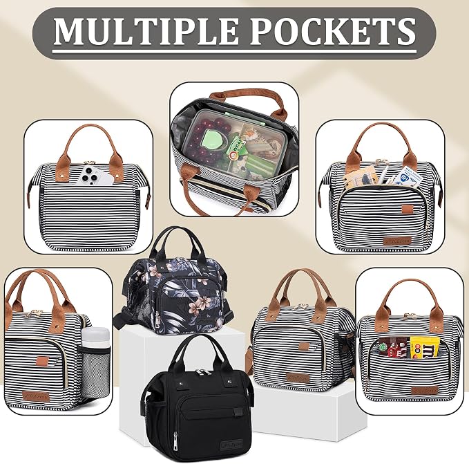 Small Lunch Bag Lightweight Insulated Lunch Box