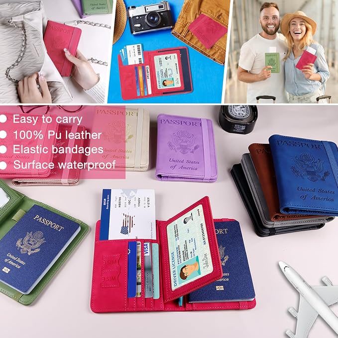 Melsbrinna Rfid Passport Holder