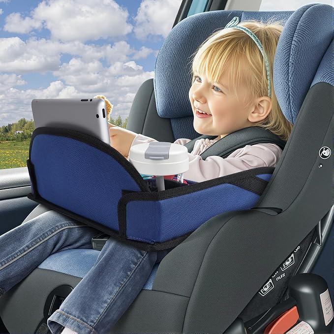 COOLBEBE Kids Travel Tray for Toddler Car Seat, Travel Tray for Airplane