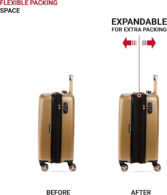 SwissGear 7272 Energie Expandable Hardside Luggage