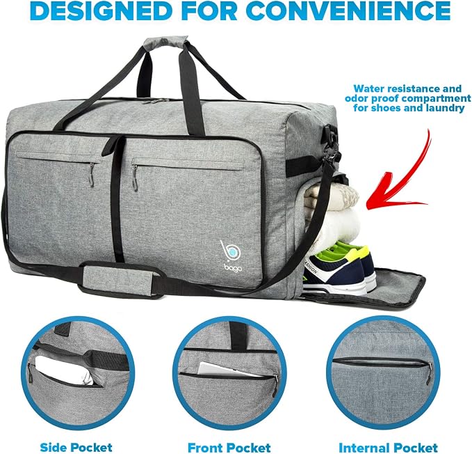 Bago Large Foldable Duffel Bags