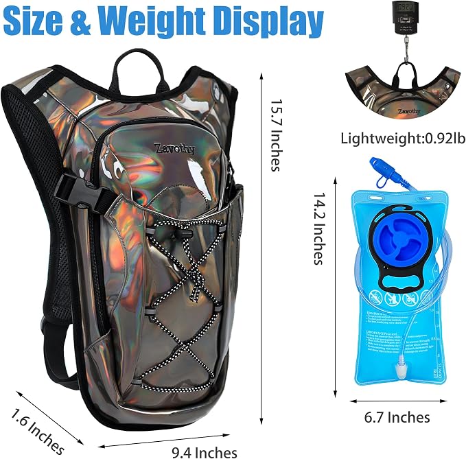 Reflective Hydration Backpack, Hydration Pack