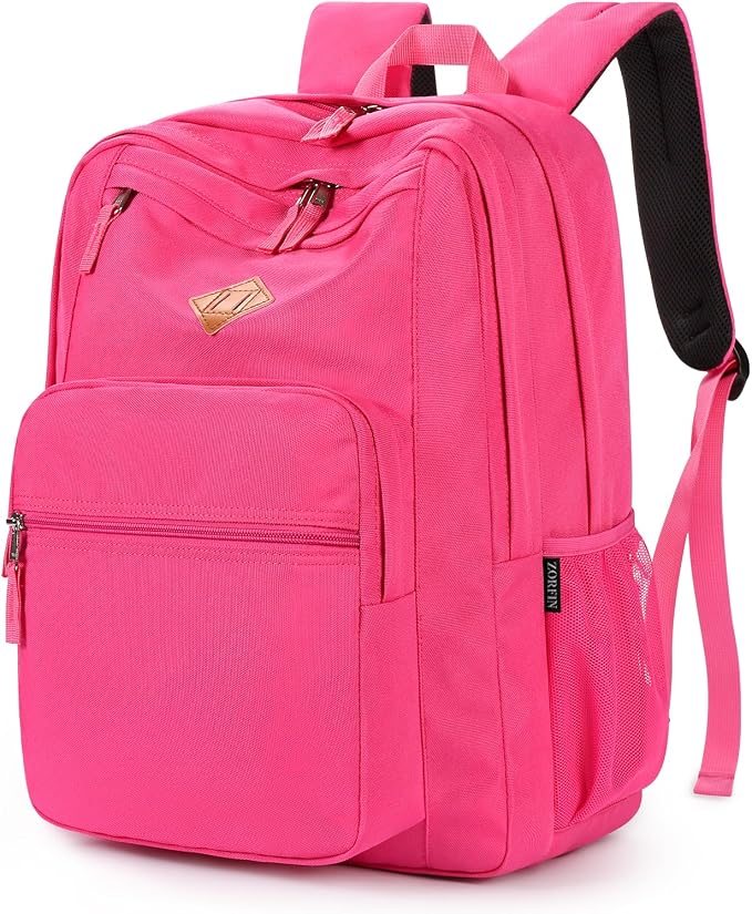 ZORFIN 26L Backpack for College, and Travel: Water Resistant Bookbag