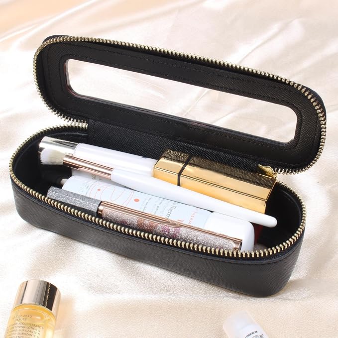 Travel Clear Makeup Bag Set, TSA Approved Cosmetic Bag Case