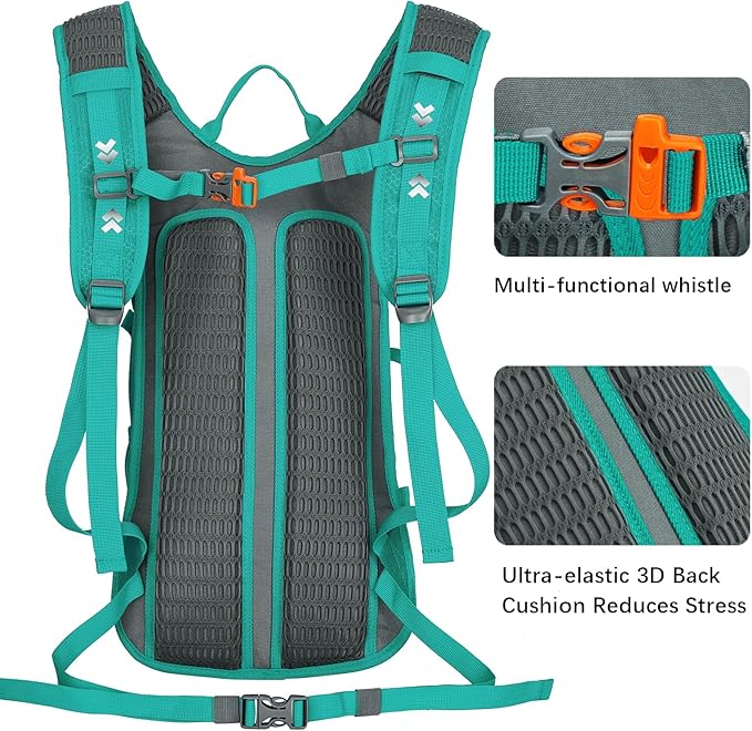 LARIPOP Hydration Backpack, 18L Hiking Backpack