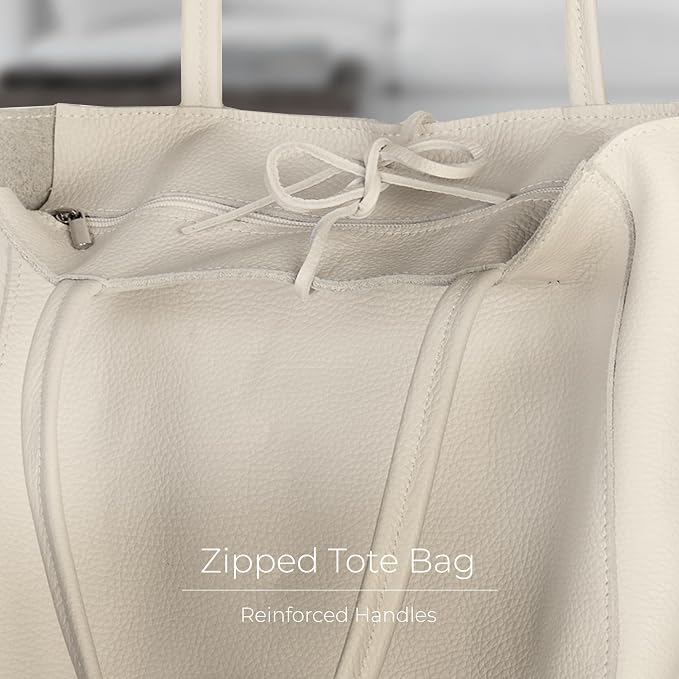 Italian Calf Leather Tote for Women
