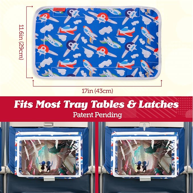 Lusso Gear Toddler Airplane Tray Table Cover