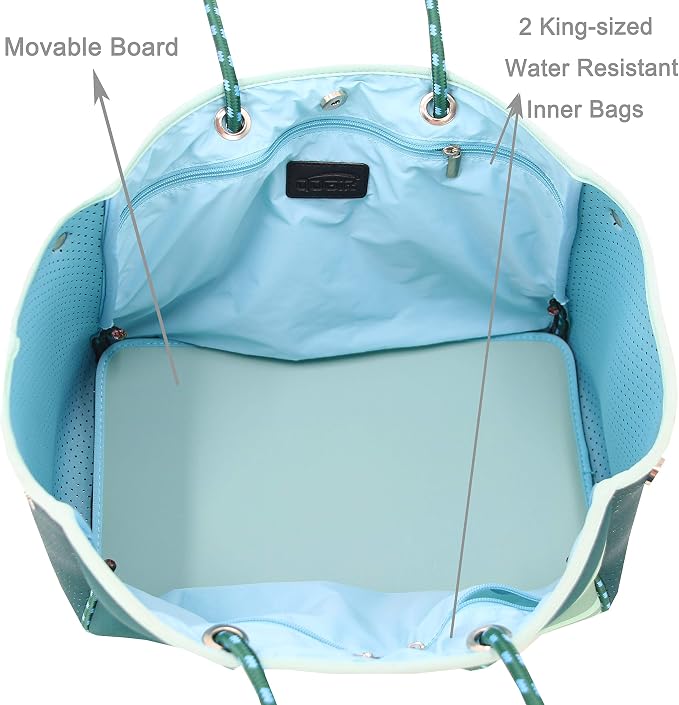 QOGiR Neoprene Multipurpose Beach Bag Tote