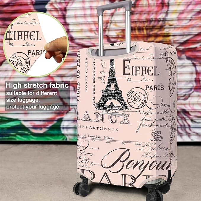Travel Luggage Cover Suitcase Protector Fits 18-32 Inch Wheel Covers