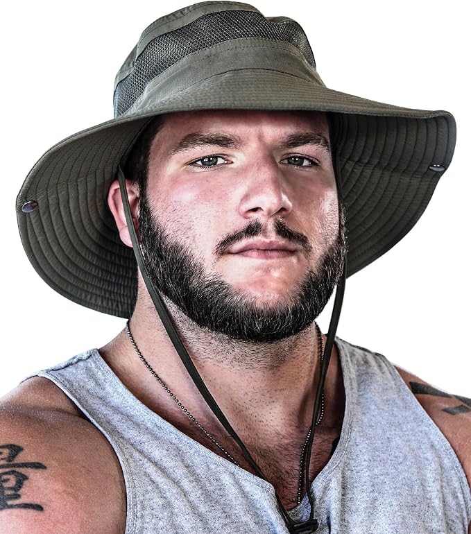 GearTOP Safari Sun Hat for Men and Sun Hats for Women UV Protection UPF 50+