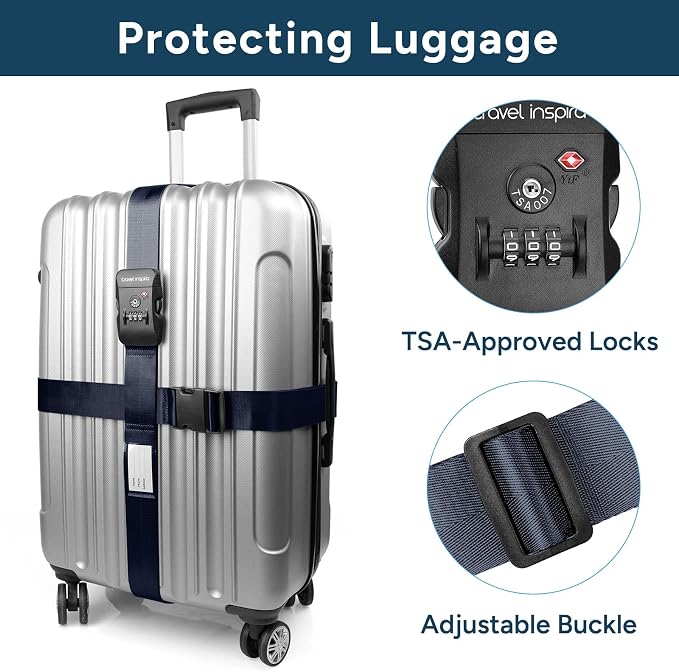 Travel Inspira Luggage Straps