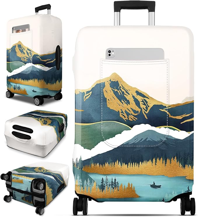 Slohif Luggage Cover for Suitcase Tsa Approved Protector