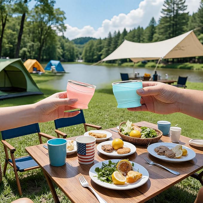 Collapsible Water Cup 6oz/180ml
