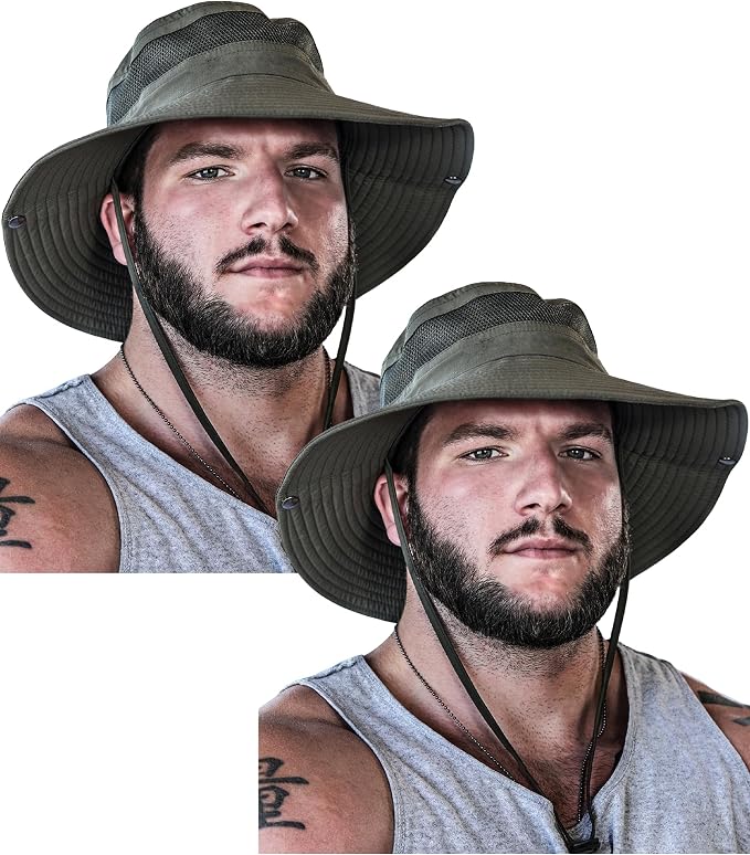 GearTOP Safari Sun Hat for Men and Sun Hats for Women UV Protection UPF 50+