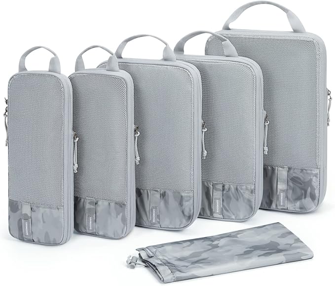 BAGSMART 6 Set /4 Set/2 Set Compression Packing Cubes