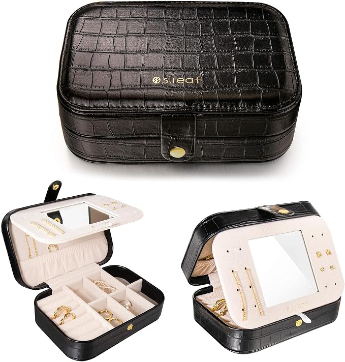 S.Leaf Travel Jewelry Organizer Travel Jewelry Boxes