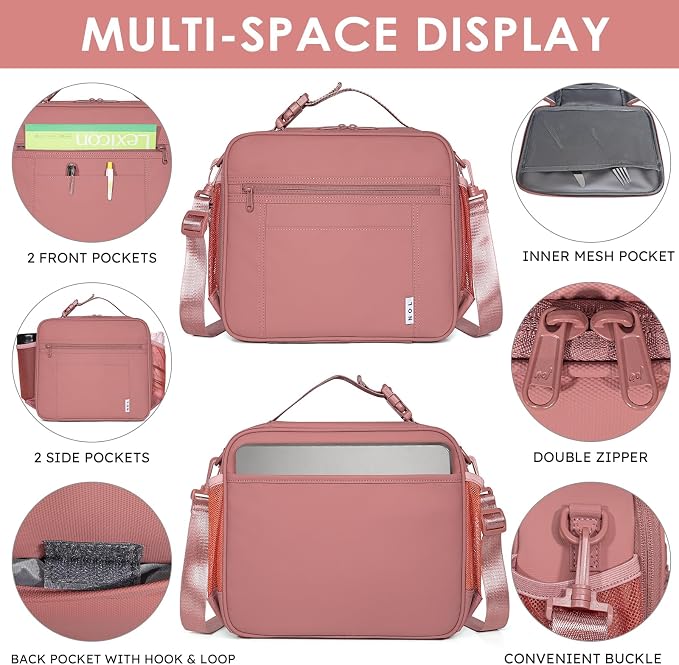 NOL Kids Lunch Bag for School, Reusable Insulated Lunch Box & Children's Tote