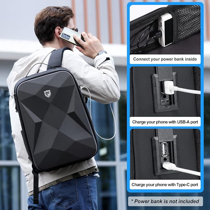 FENRUIEN 17 Inch Laptop Backpack