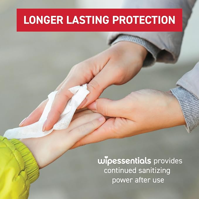 WipeEssentials Hand Sanitizer Wipes, Hand Wipes