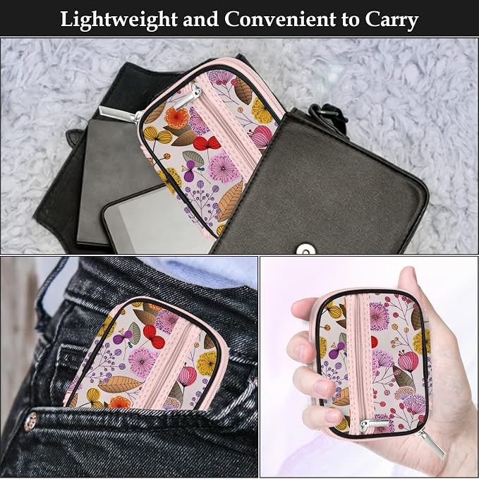 Serfeymi Weekly Travel Pill Organizer Pill Case