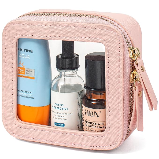 LETGO Small Makeup Bags for Purse, TSA Approved Toiletry Bag
