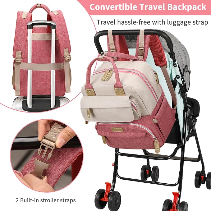 Diaper Bag Backpack, Baby Girl Diaper Bag, Large Diaper Bag Backpack Gift
