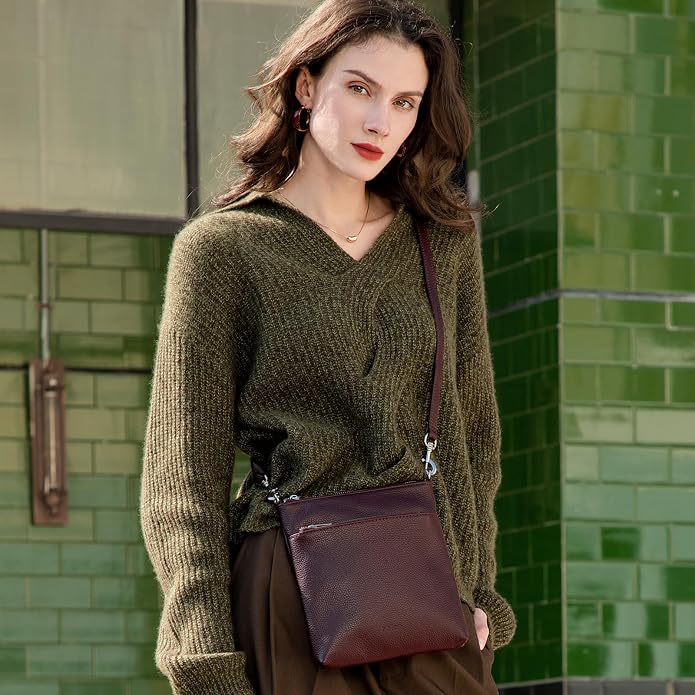 befen Genuine Leather Small Crossbody Purses