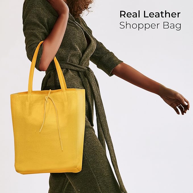 Italian Calf Leather Tote for Women