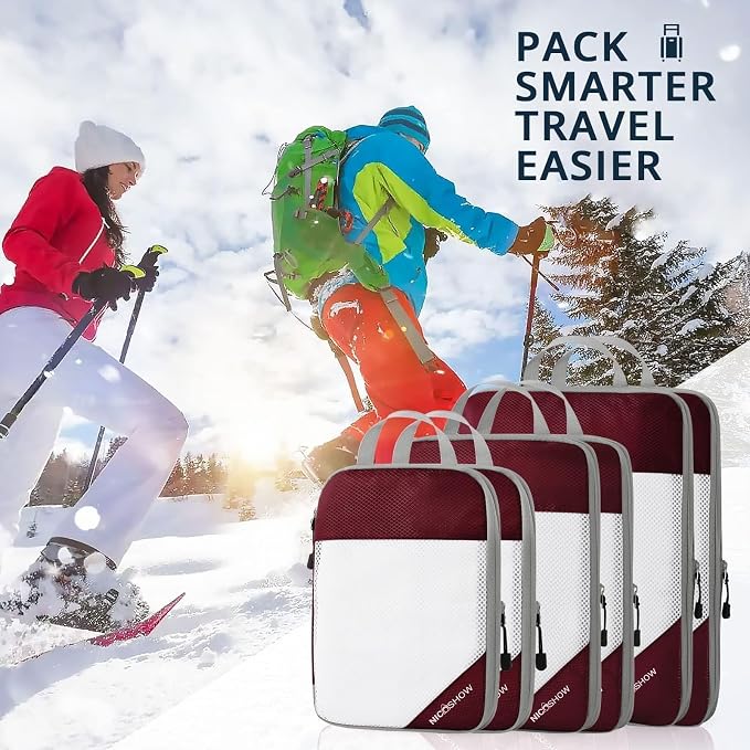 6 Set Compression Packing Cubes