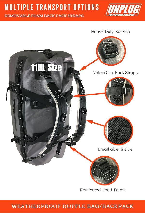 waterproof bags for camping duffle bag waterproof duffle bag backpack for